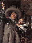 Frans Hals Jonker Ramp and his Sweetheart painting